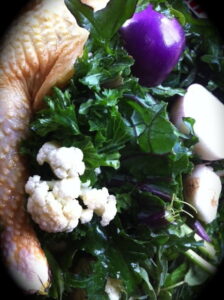 abundant garden and yard meal